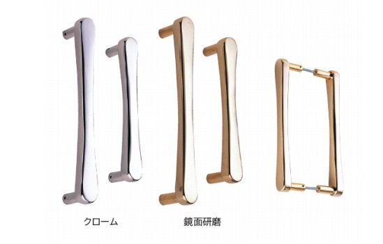 ドアハンドル(両面用)　(BRASS)