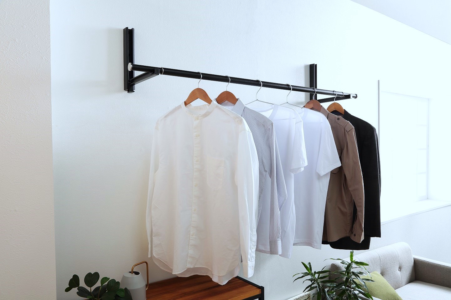Room Hanger Bracket（ルームハンガーブラケット） 室内物干し