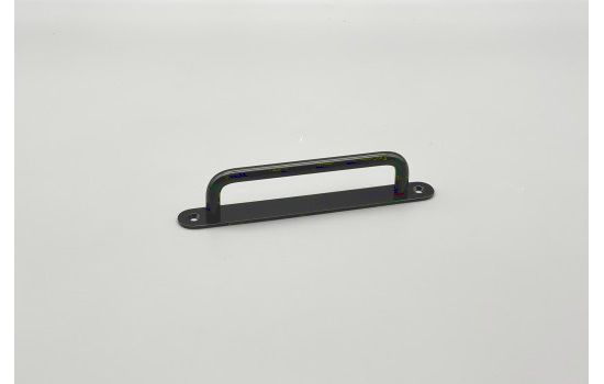 丸棒ハンドル座付（建具用）黒塗装